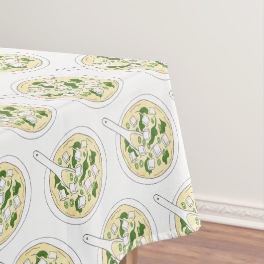 Tofu Miso Soup Japans restaurant Japan Tafelkleed (Voorbeeld)