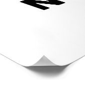 Tofu of niet Tofu Funny Shakespeare Food Pun Poster (Hoek)