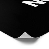 Tofu Of Niet Tofu Grappige Shakespeare Pun Donker Poster (Hoek)