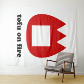 📛 tofu on fire wandkleed (In Situ (horizontaal))