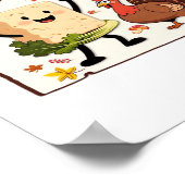 Tofu over Turkije Classic T-shirt Poster (Hoek)