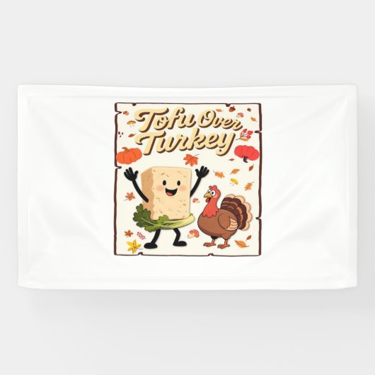 Tofu over Turkije Classic T-shirt Spandoek (Horizontaal)