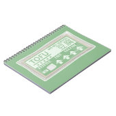 Tofu Pop art food verpakking Notitieboek (Linkerzijde)