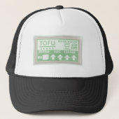 Tofu Pop art food verpakking Trucker Pet (Voorkant)