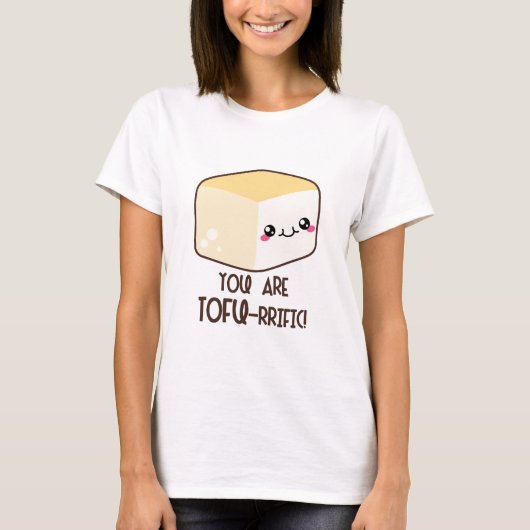 Tofu-rijke Emoji T-shirt (Voorkant)