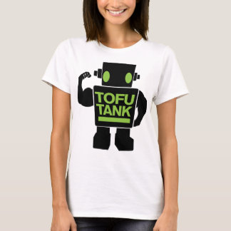 Tofu-tank met vegetarische androïde t-shirt