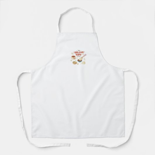 tofu-tastisch schort (Voorkant)