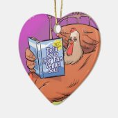 Tofu Vegan Ziel Grappig Keramisch Ornament (Links)
