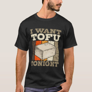 Tofu Vegetarische Soja Bean Curd Soja Vegan T-shirt