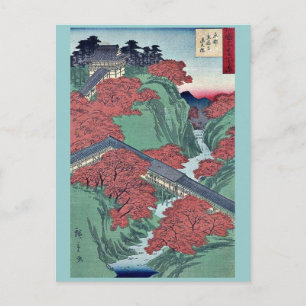Tofukuji Temple in Kyoto door Utagawa, Hiroshige Briefkaart