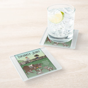 Tofurkey Jerky Glass Onderzetter