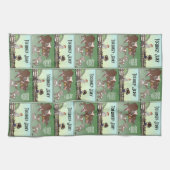 Tofurkey Jerky Kitchen Towel Theedoek (Horizontaal)