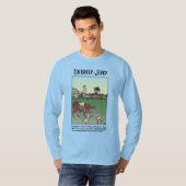 Tofurkey-Jerky Long-Sleeved Mannen T-Shirt (Voorkant volledig)