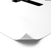 Tofut Funny Tofu Pun Poster (Hoek)