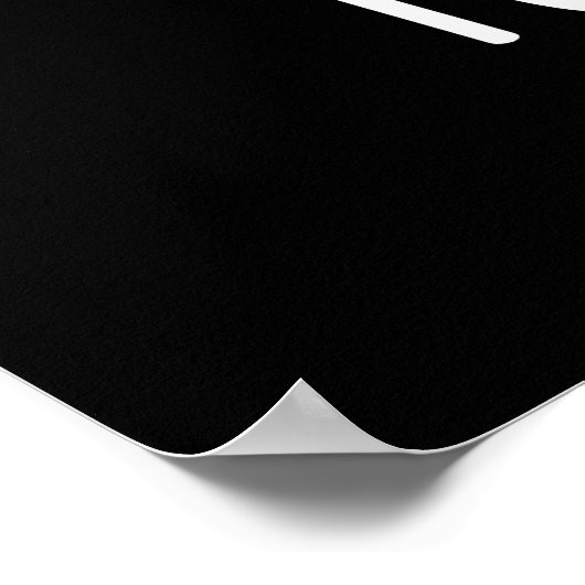 Tofuut Funny Farting Tofu Pun Dark BG Poster (Hoek)