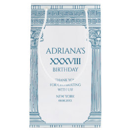 Toga-feest met Griekse meander motief en zuilen Klein Cadeauzakje