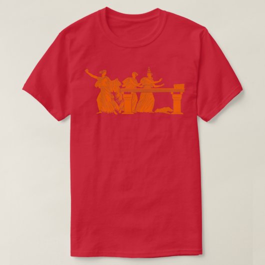toga partij bij de grens t-shirt (Design voorkant)