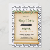 Toga partijuitnodiging kaart (Voorkant)