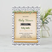 Toga partijuitnodiging kaart (Staand voorkant)