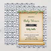 Toga partijuitnodiging kaart (Voorkant / Achterkant)