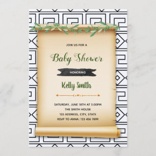 Toga partijuitnodiging kaart