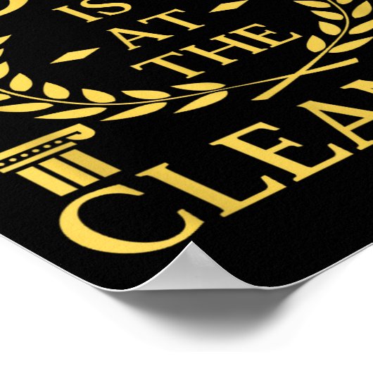 Toga Party Accessories My Toga Is At The Cleaners  Poster (Hoek)