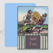 Toga Roman Party Kaart (Voorkant / Achterkant)