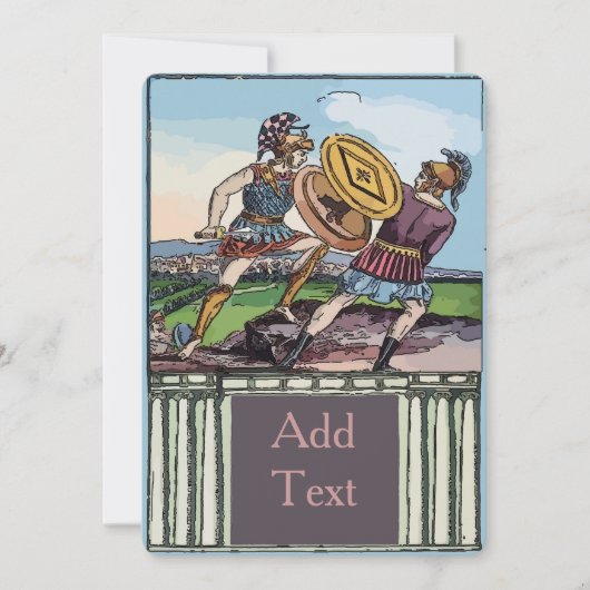 Toga Roman Party Kaart (Voorkant)