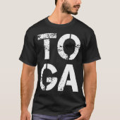 Toga Saratoga Springs Horse Racing T-shirt (Voorkant)