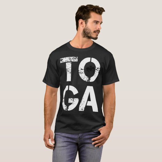 Toga Saratoga Springs Horse Racing T-shirt (Voorkant volledig)