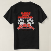 TOGA TOGA - inzamelingsactie voor klauwen en poten T-shirt (Design achterkant)