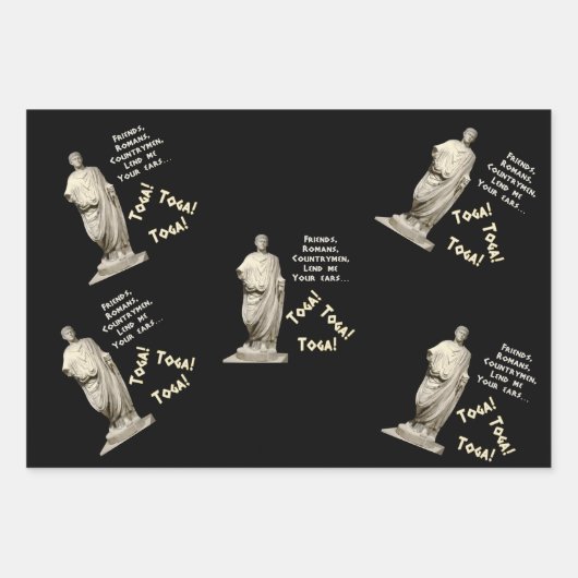 Toga. Toga. Toga. Inpakpapier Vel (Voorkant 2)