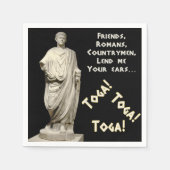 Toga. Toga. Toga. Servetten (Voorkant)
