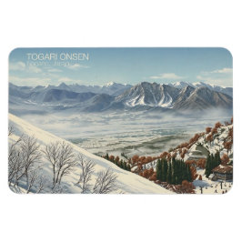 Togari Onsen 戸狩温泉 Nagano 長野 - Koelkastmagneet Magneet