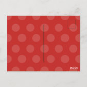 Togelijkmatige Geweldige Cute Toad Valentijnsdag Briefkaart (Achterkant)