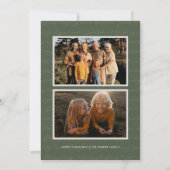 Together en Merry | Vijf nostalgische kerstfoto's (Achterkant)