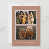 Together en Merry | Vijf nostalgische kerstfoto's (Achterkant)