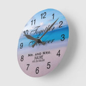 Together Forever Acrylwand Ronde Klok (Hoek)