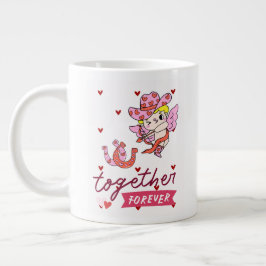 TOGETHER FOREVER COUNTRY STYLE GROTE KOFFIEKOP