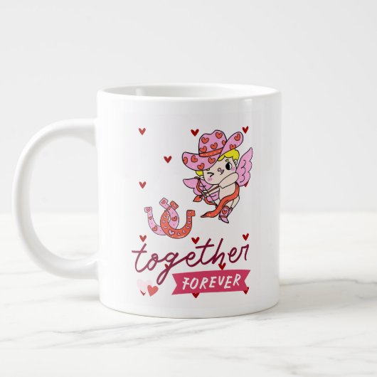 TOGETHER FOREVER COUNTRY STYLE  GROTE KOFFIEKOP (Links)