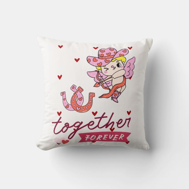 TOGETHER FOREVER COUNTRY STYLE  KUSSEN (Voorkant)