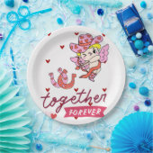 TOGETHER FOREVER COUNTRY STYLE  PAPIEREN BORDJE (Feest)