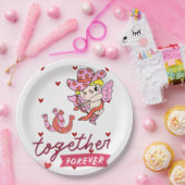 TOGETHER FOREVER COUNTRY STYLE  PAPIEREN BORDJE (Feest)