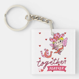 TOGETHER FOREVER COUNTRY STYLE SLEUTELHANGER