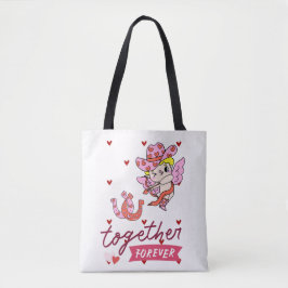 TOGETHER FOREVER COUNTRY STYLE TOTE BAG