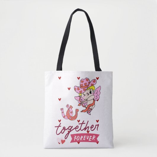 TOGETHER FOREVER COUNTRY STYLE  TOTE BAG (Voorkant)
