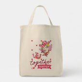 TOGETHER FOREVER COUNTRY STYLE  TOTE BAG (Achterkant)