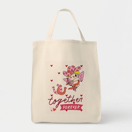 TOGETHER FOREVER COUNTRY STYLE  TOTE BAG (Voorkant)