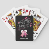 Together Forever Klassieke het Spelen Kaarten (Achterkant)