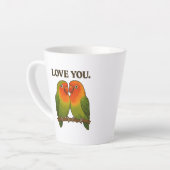Together Forever Lovebirds Latte Mok (Linkerhoek)